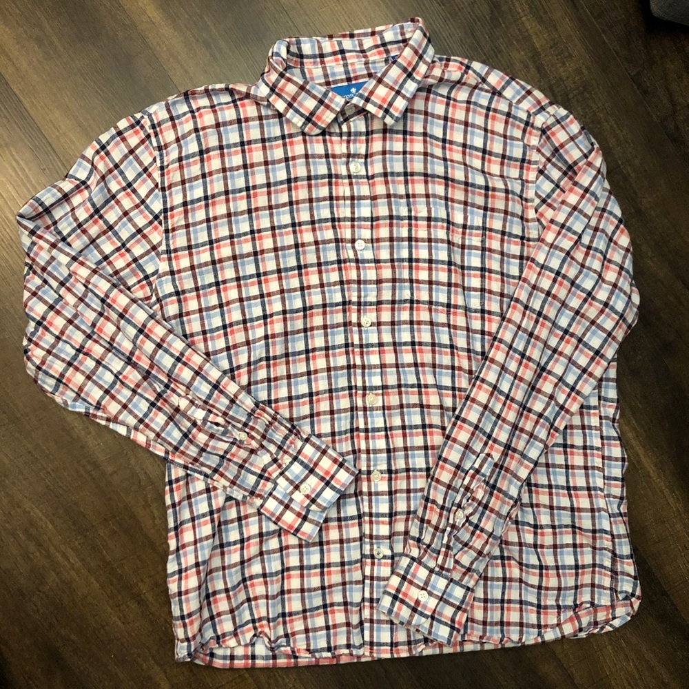 Toscano Cotton Linen shirt by Patrick Assaraf XL